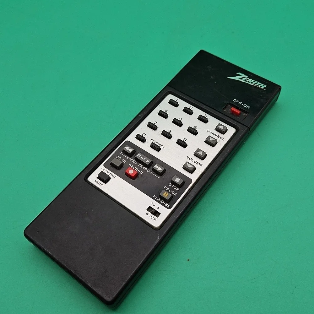 Genuine Zenith TV VCR Remote Control 343 14-952C Tested Working
